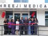 Brick Mayor John Ducey cuts the ribbon at a new healthcare office on Route 88. 