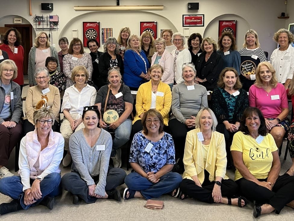 Members pause for photo on this special day of celebration!