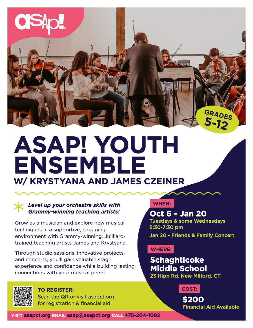 ASAP! Youth Ensemble Registration Now Open!