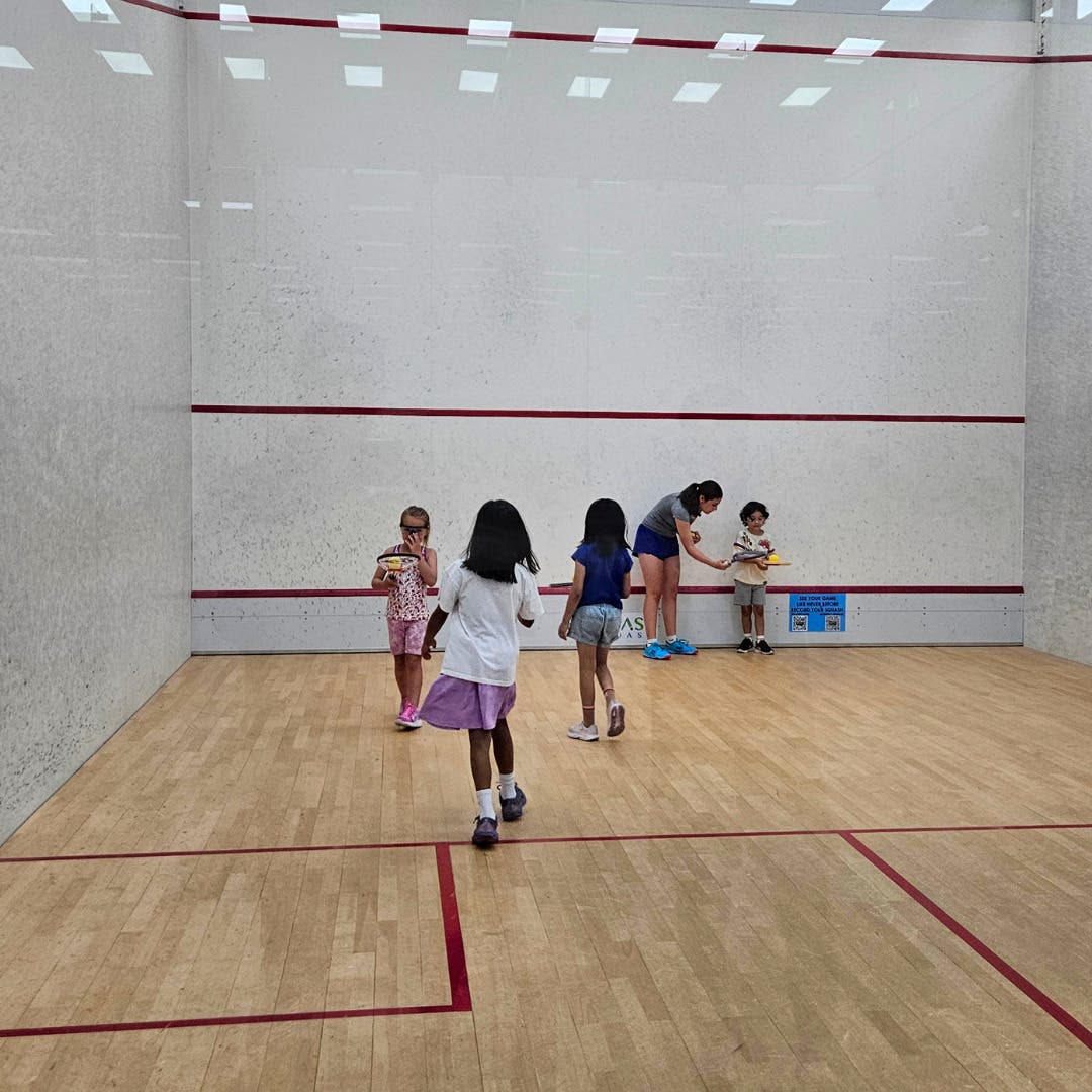 FREE Squash Day for Kids 5–12