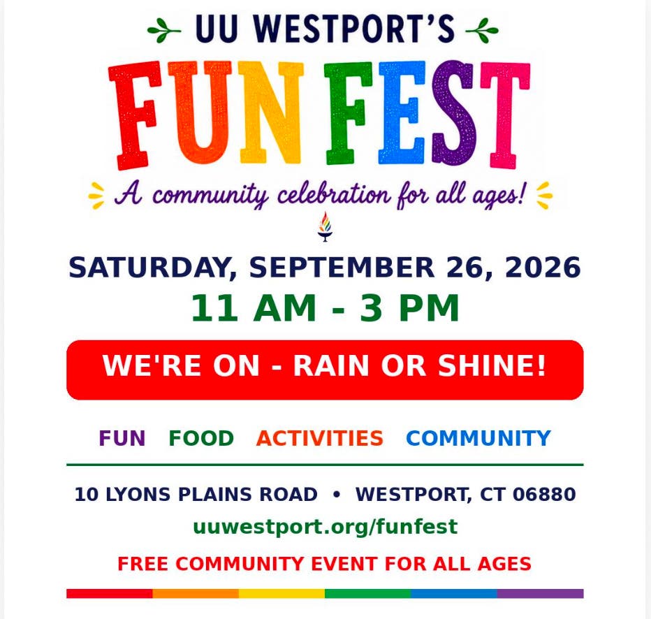 Community Fun at UU Westport! 
