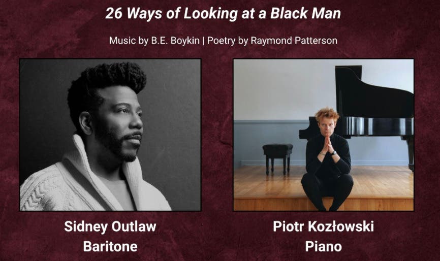 26 Ways of Looking a Black Man: Free concert with Sidney Outlaw at UU Westport