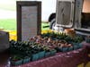 Produce ready to be picked up by Clagett CSA members