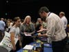 Students learn about possible careers in the performing arts.