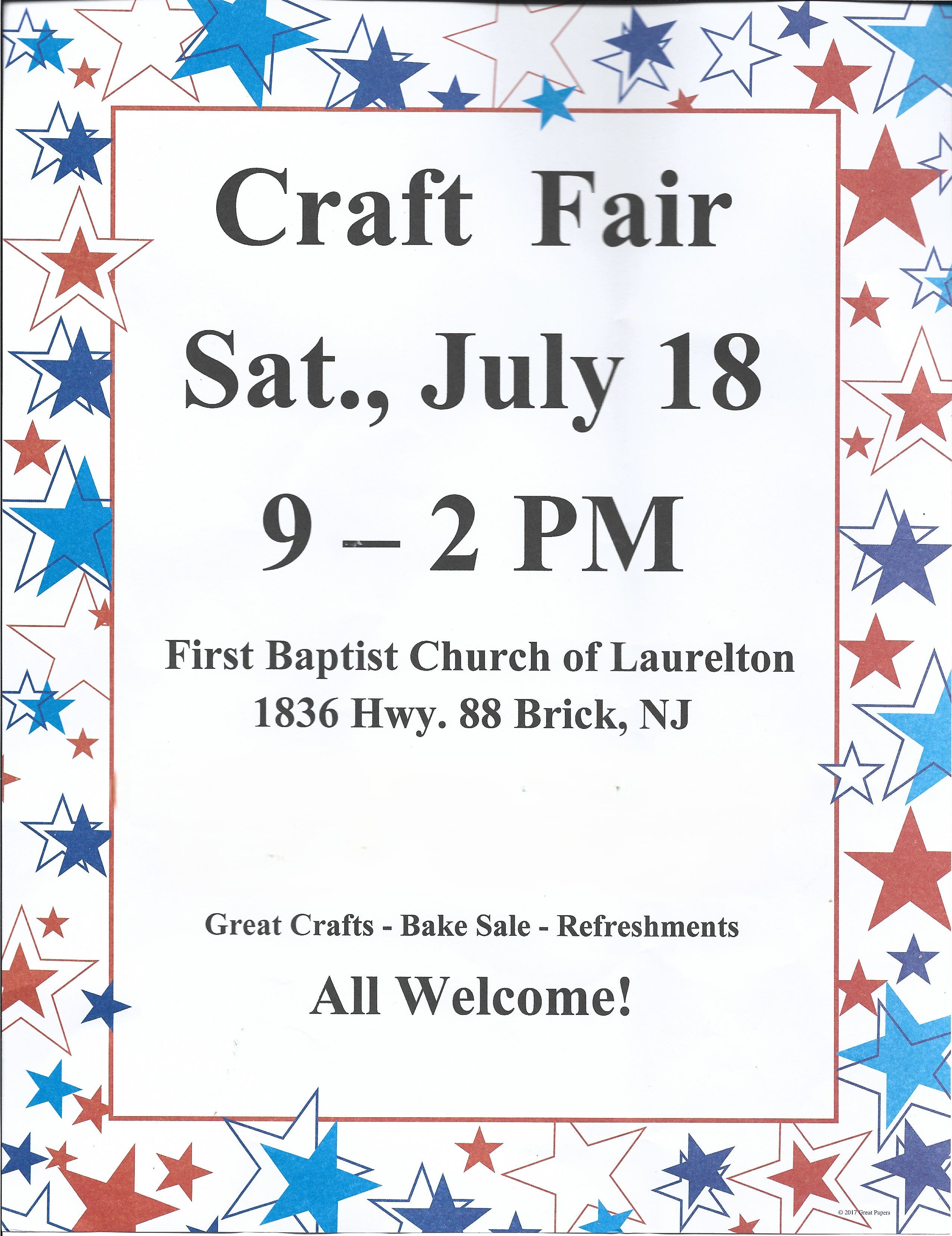 Indoor Craft Fair
