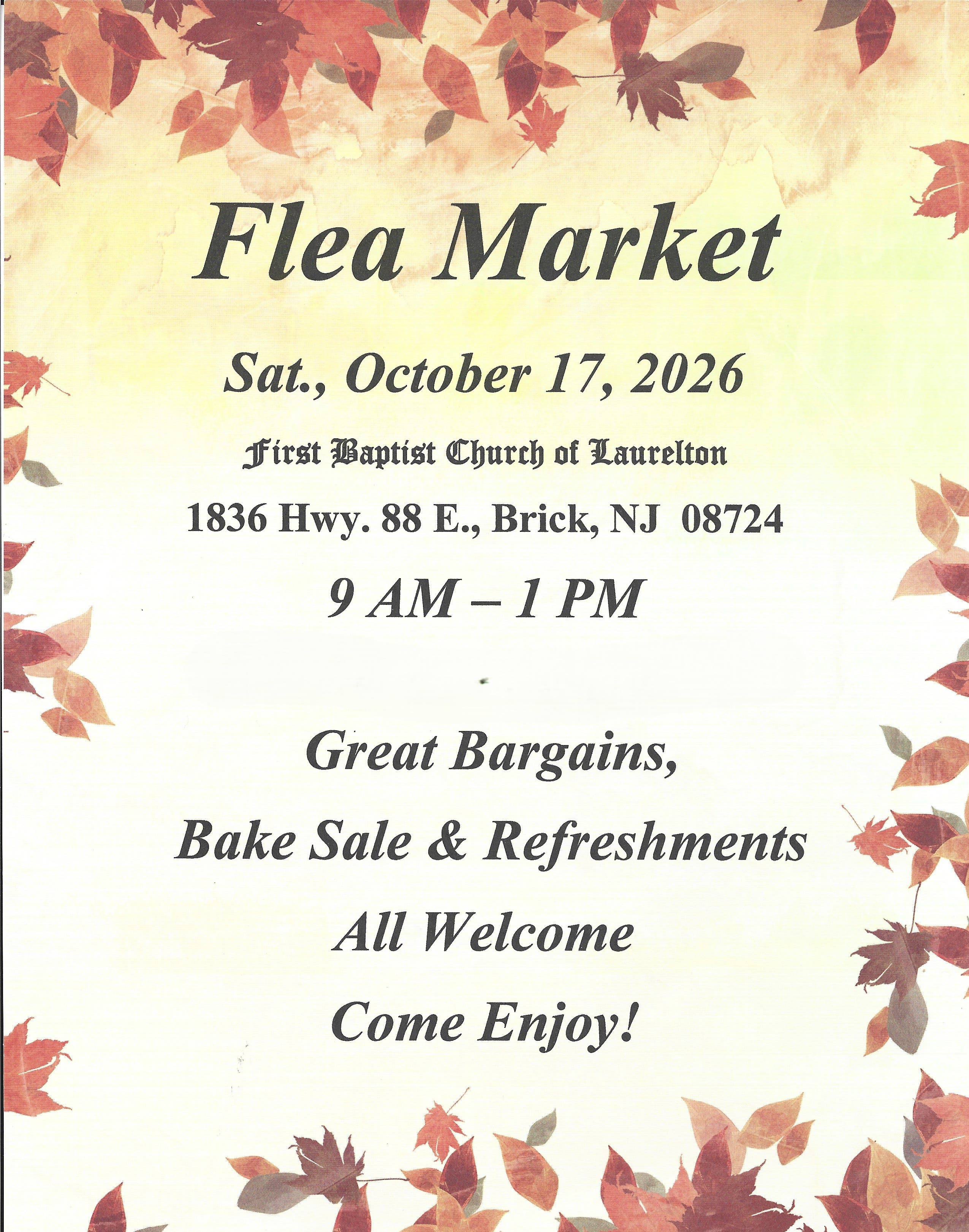 Indoor Flea Market