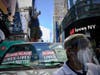 Black Lives Matter Greater New York Rally, Jun 7, 2020, Times Square, NYC.