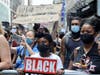 Black Lives Matter Greater New York Rally, Jun 7, 2020, Times Square, NYC.