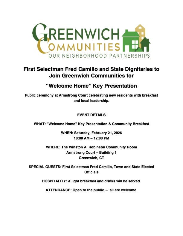 “Welcome Home” Key Presentation & Community Breakfast at Armstrong Court