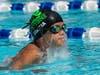 Ryan Garcia swam the breaststroke leg of the winning 9-10 boys medley relay 