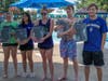 Senior swimmers were recognized at the last home meet of the season