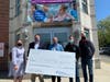 Left to Right: Anneke Demarest, YMCA of Montclair CDO; Buddy Evans, YMCA of Montclair President & CEO; Mitchell Heisler, Team Up Montclair; Daniel Rivlin, Montclair United Soccer Club; Tom Creaser, Team Up Montclair