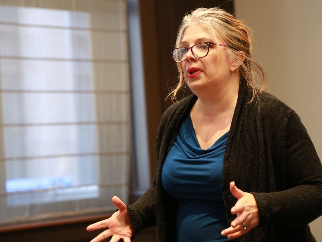 Donna Speaking at an Event