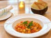  Gnocchi con Salsa Andalusa: Gorgonzola gnocchi in tomato cream sauce.