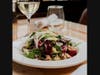  Insalata Tricolore: Endive, pear, gorgonzola, caramelized walnuts & honey dressing.