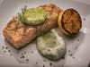  Grilled Salmon with Lemon Dill Butter
