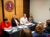Carmen Miller, CCHR President Diane Stein (Center Left), Justin Drach (Center Right) and Kendra Parris Esq, (Far Right) engaged with the audience on fighting Baker Act cases.
