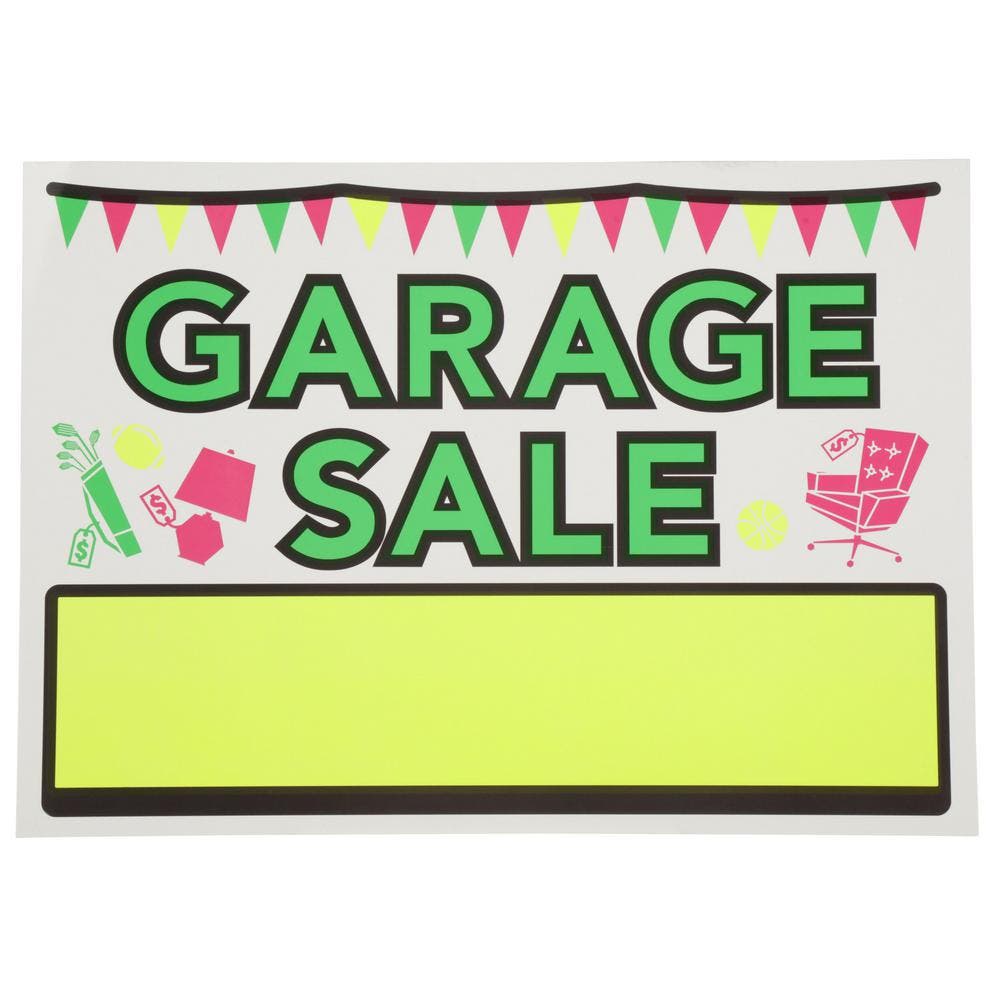 The "Everything Must Go" Garage Sale