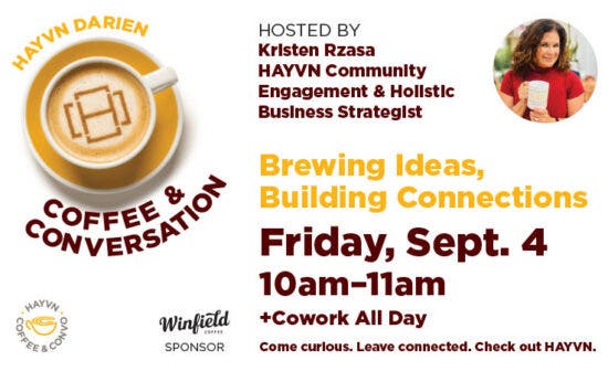 HAYVN Coffee & Conversation + Cowork All Day
