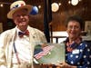Robert and Billie Nicholson accepted Pensacola Chapter’s award and were named Most Patriotic Dressers.