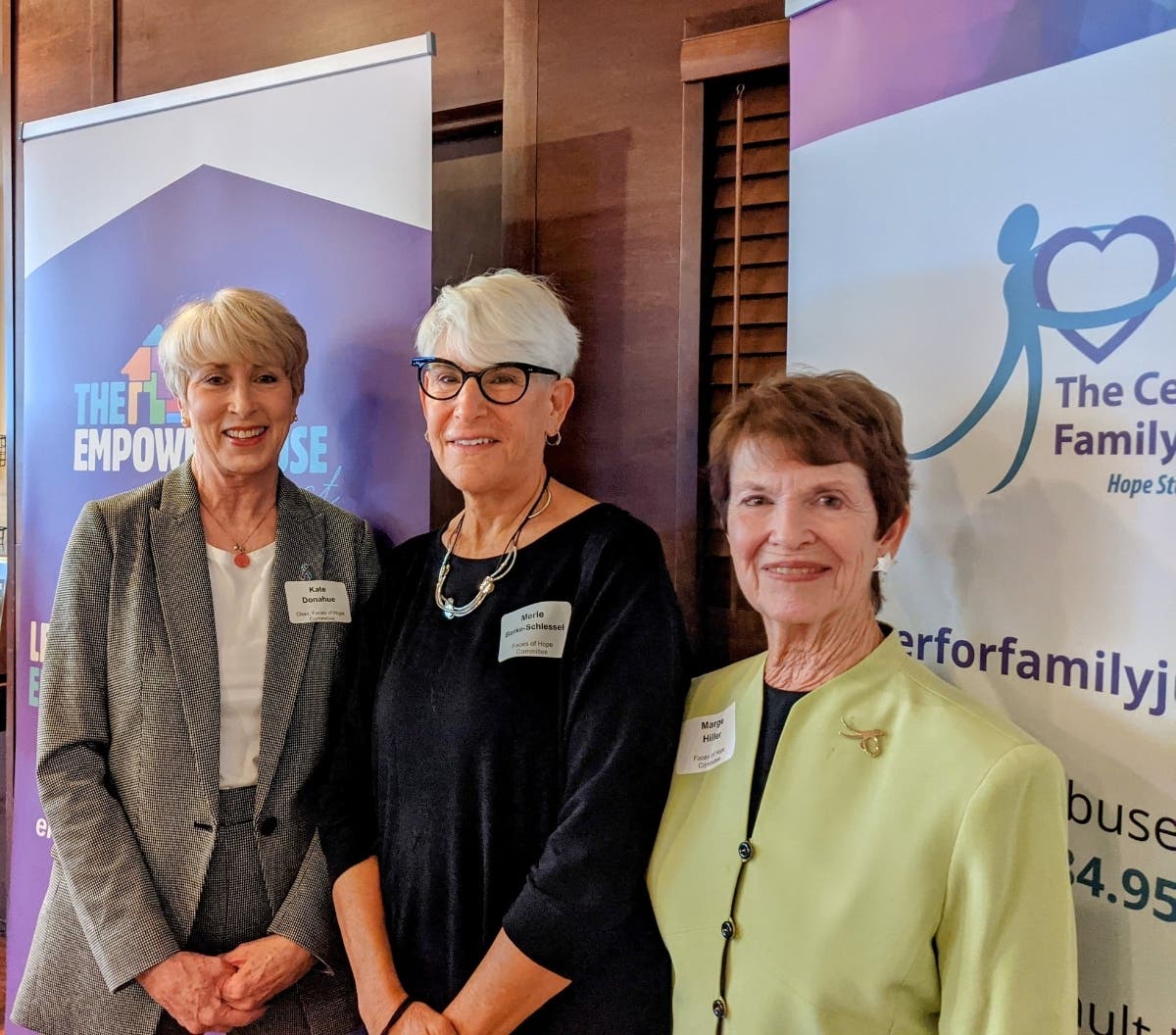 From Left to Right: Kate Hampford-Donahue, Merle Berke-Schlesel and Marge Hiller 