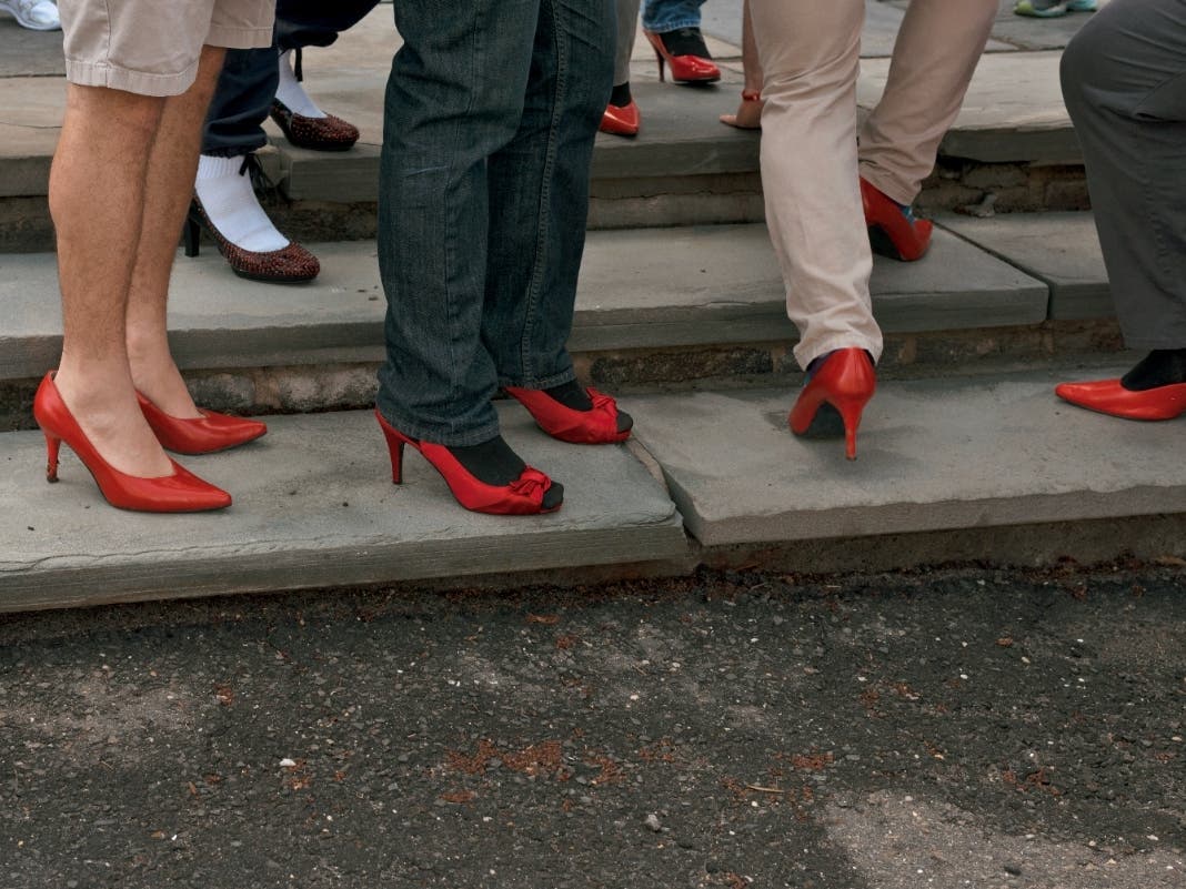 Walk a Mile in Her Shoes returns to Fairfield as a live event for the first time since 2019. The walk and awareness event raises funds for the programs and services of The Center for Family Justice.