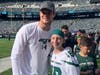 New York Jets QB Sam Darnold and Ellie Manheim