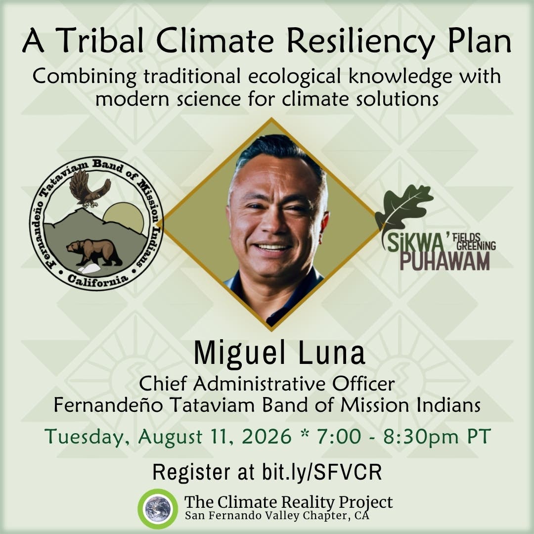 Climate Reality Project, San Fernando Valley Chapter Meeting