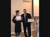 Warren receiving his diploma during graduation on June 14, 2021, from Coastal Prep Interim Director, Frank Riggitano 