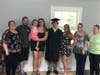 Warren’s family attended his graduation and celebrated his accomplishments