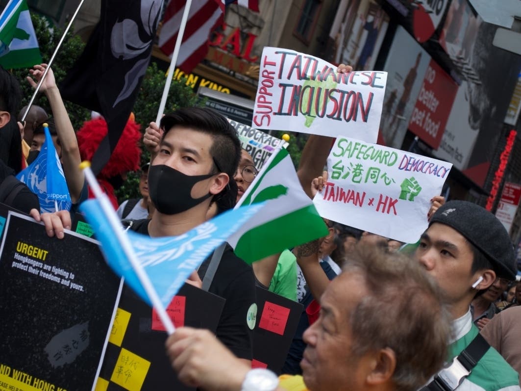 Taiwan & Hong Kong Independence Rally in NYC | New York City, NY Patch