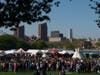 The field in front of Icahn Stadium on Randall’s Island was home to the 5th Annual Indigenous Peoples' Day in New York City.