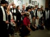 Artists, friends and members of the organizing committee for Art for Tibet posed for a group picture.