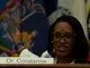 Dr. Coralanne Griffith-Hunte, psychologist and Not On My Watch’s vice president of training and the Long Island director of anti-human trafficking and domestic violence, gave attendees information on how to protect themselves from traffickers.