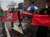 Members of the Flushing Interfaith Council, Justice for All, Uyghur Rally and Amnesty International’s Queens chapter marched as part of the Chinese New Year parade to support Uyghur human rights.
