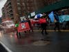 Members of the Flushing Interfaith Council, Justice for All, Uyghur Rally and Amnesty International’s Queens chapter marched as part of the Chinese New Year parade to support Uyghur human rights.