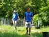 Brian Raicich and Tony Geiger , Upper Main Line YMCA  Tree planting 