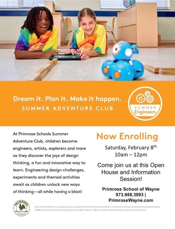 Primrose School of Wayne Open House / Summer Camp Info Session
