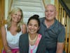 Hiba pictured with her host parents, Margot & Paul Hoffman.