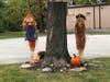 Scarecrows and Fall Decorations