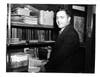 Barton Herr in his classroom in 1947.