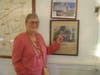 Elizabeth Roy pointing to her grandfather Luis Macedo when he was a student at the Hornbine School in 1896.