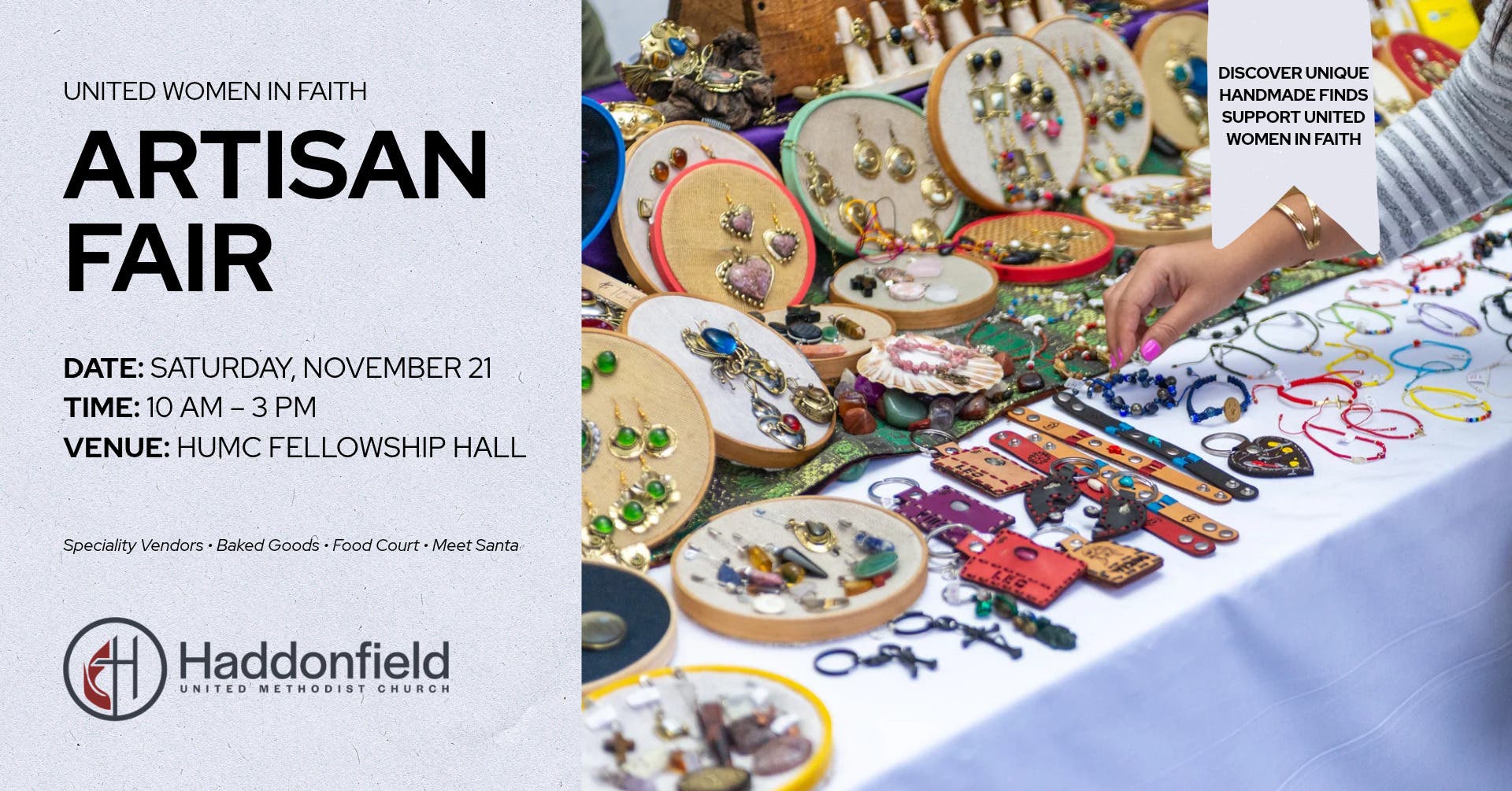 Artisan Fair at Haddonfield UMC