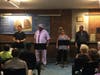 Cast members (left to right): Casimiro Torres, Ervin Hunt, Vilma Ortiz Donovan, Rory Anderson 