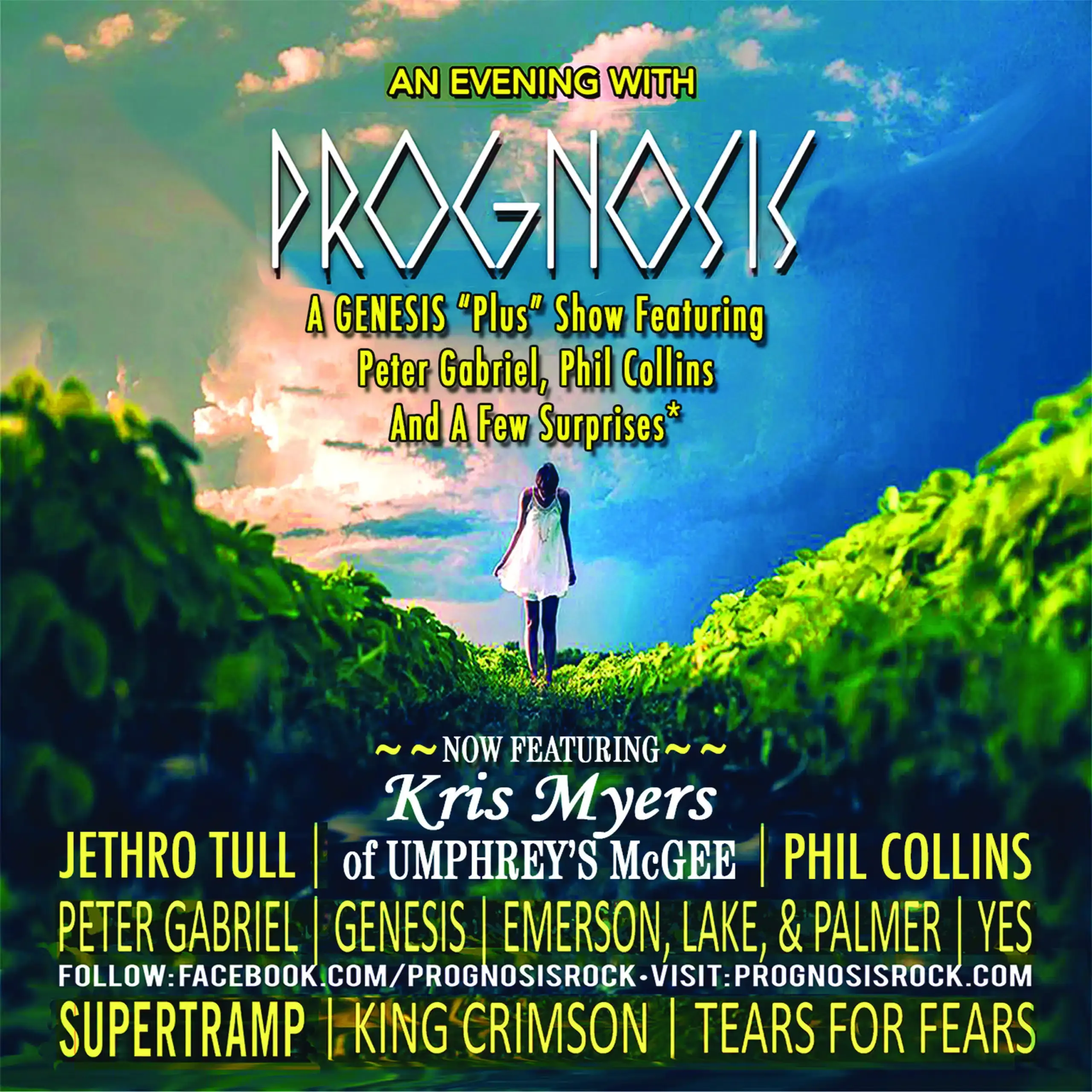Prognosis: The Music of Peter Gabriel, Genesis, Yes, Emerson/Lake & Palmer, Jethro Tull, & More!