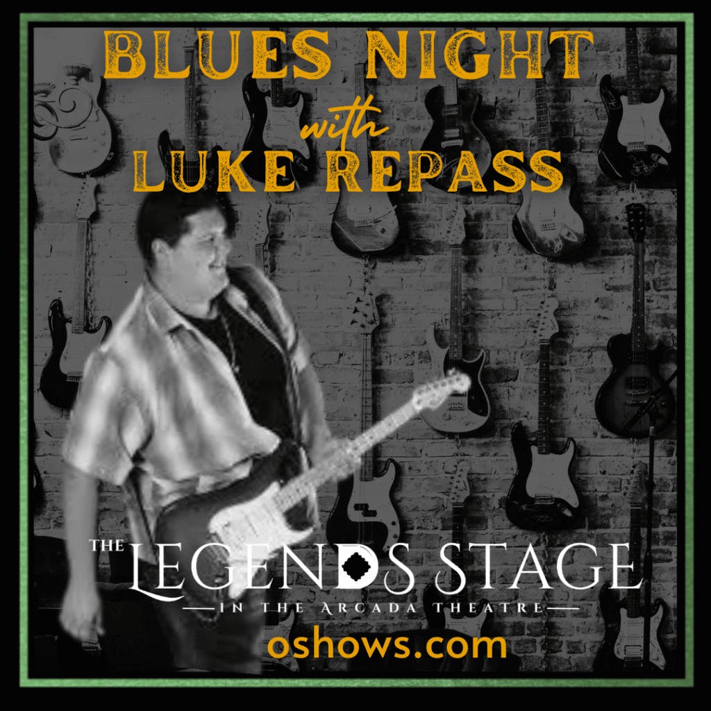 Legends Stage at the Arcada Theatre: Live Blues with Luke Repass