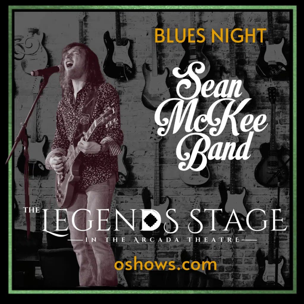 Legends Stage at the Arcada Theatre: Live Blues with Sean McKee Band