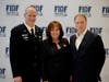 Brig. Gen. Amir Keren; FIDF Arizona Inaugural Gala Co chairs Melanie and Hilton Efune.