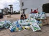 FIDF’s delivery of yoga mats to an IDF base. 