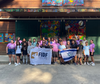 The 20 bereaved Israeli children and their counselors during the FIDF Legacy Summer Camp program